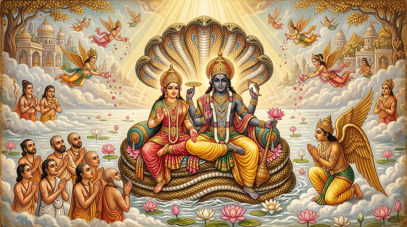 Thirupparkadal & Sri Paramapadam (Vaikuntham)